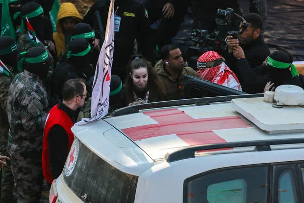 Israeli Hostage Released as Latest Prisoner Exchange with Hamas Begins Amid Gaza Ceasefire