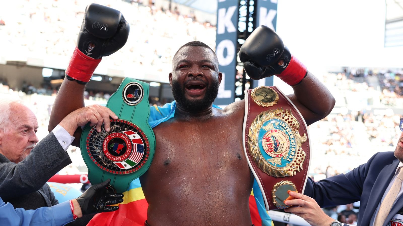 Martin Bakole vs Efe Ajagba eliminator for Daniel Dubois' IBF heavyweight world title set for May in the USA