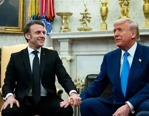 Macron Walks Tightrope with Trump as He Makes Europe's Case on Ukraine