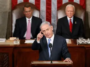 Dozens of delegates stage walkout as Netanyahu begins UN address